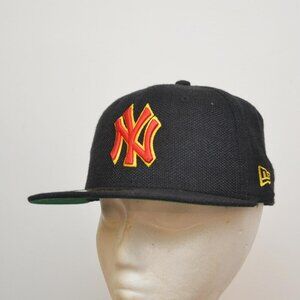 New Era 59fifty New York Yankees Hemp Cap Size 7 3/8 BNWT